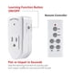 thumbnail image 4 of Interruptor de toma de control remoto inalámbrico BN-LINK blanco 10A/1200W, 4 of 7