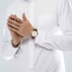 thumbnail image 2 of Reloj de cuarzo con correa de negocios de moda para hombre, estilo casual, retro, con esfera digital, para estudiantes., 2 of 5