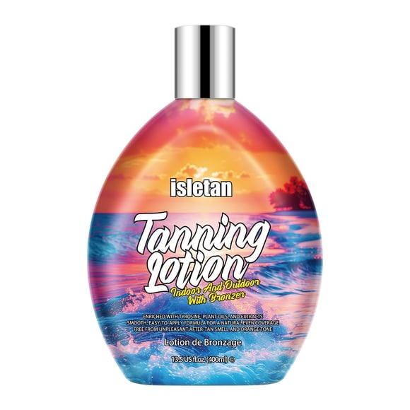 Loción bronceadora Isletan Indoor Accelerator con bronceador de 400 ml