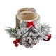 thumbnail image 3 of Candelabro De Navidad, Candelabro Para Fiestas, Hogar, Cocina, Portavelas De Cristal Sin Varilla, 11,5 X 11 Cm, 3 of 3