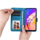 thumbnail image 5 of Funda tipo cartera FOXDOCK para OnePlus 13R 5G , diseño girasol en relieve, cuero PU, cierre magnético, soporte y tarjetero, 5 of 5