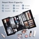 thumbnail image 3 of Organizador portátil de cosméticos Makeup Train Case FRENESSA, 3 of 9