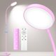 thumbnail image 1 of Lámpara de Pie PACOVY 120 LED 18W 1800LM con Control Remoto Regulable Rosa, 1 of 8