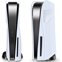 Placa De Cubierta Aaronmei Para Consola Ps5 Disc Edition Blanco