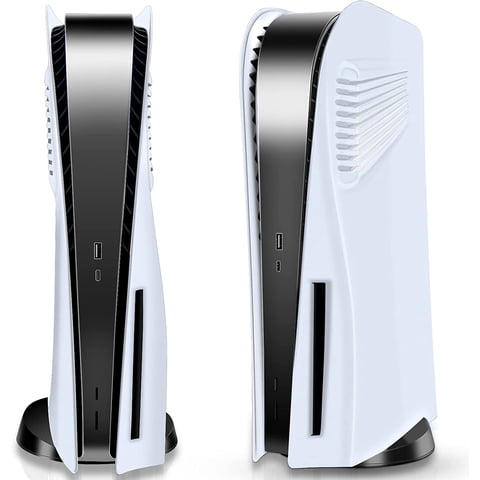 Placa De Cubierta Aaronmei Para Consola Ps5 Disc Edition Blanco