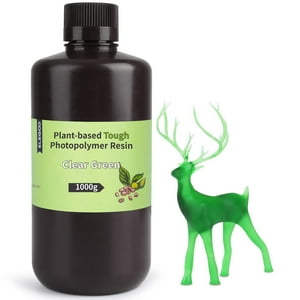 Impresora 3D De Resina Elegoo, Similar Al Abs, A Base De Plantas, 1000 G, Verde Transparente
