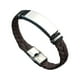 thumbnail image 3 of Pulsera Del Día De San Valentín Regalo Pareja Pulsera Para La Playa Regalos De Cumpleaños Fiesta Marrón Plata, 3 of 3