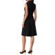 thumbnail image 3 of INSPIRE CHIC Vestido Blazer sin Mangas para Mujer con Cuello y Botones para Negocios, Vestido Línea A XL Negro, 3 of 5