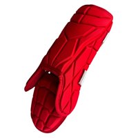 Magideal - Guardias De Piernas De Softball De Béisbol Protección Contra La Espinilla Multifunción Multifunción Entrenamiento Ergonómico Cómodo Guardias De Pie De Rojo