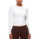 thumbnail image 1 of Remera CRZ YOGA Softembrace de Manga Larga Cuello Redondo Blanca Talle S, 1 of 6