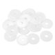 thumbnail image 1 of 25 piezas de arandelas planas de nailon M10, arandela de plástico 10mm ID 30mm OD 2mm de grosor, blanco, 1 of 6