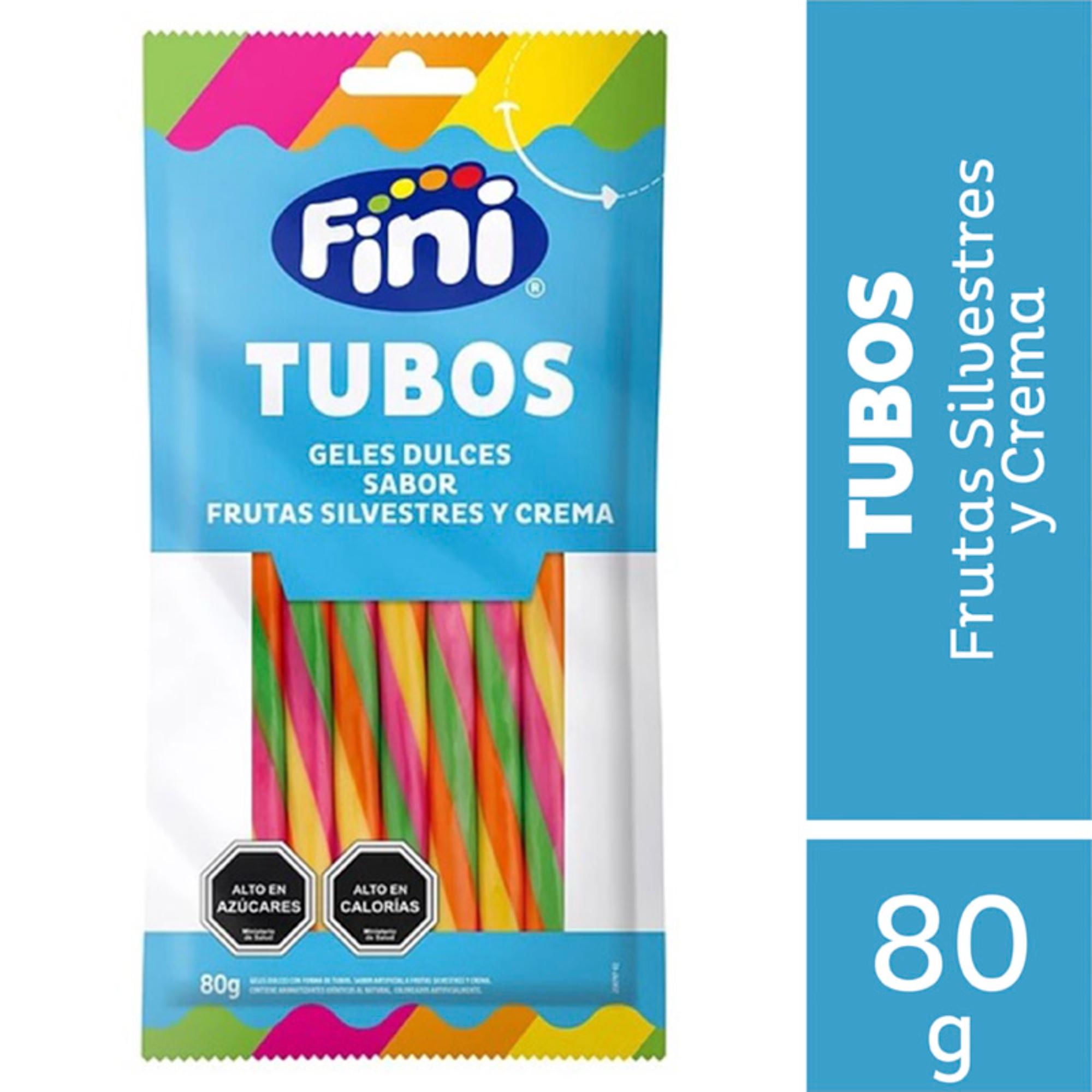 Tubos Tornado Dulce 80 g Fini