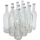 thumbnail image 1 of Botellas para vino FastRack de vidrio transparente de 750 ml con tapas de rosca, paquete de 12, 1 of 6