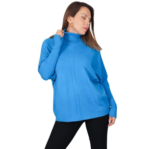 Sweater Mujer Tejido Otoño Invierno Colores 002