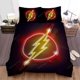 thumbnail image 1 of Symbols Of Hope Flash Neon Quilt Duvet Cover Set Cover Bedclothes Queen3-Piece Bedding Set (1 Duvet Cover + 2 Pillow Shams), 1 of 3