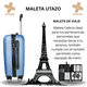 thumbnail image 3 of Maleta Utazo Cabina De 10 Kg Equipaje Chica Ruedas Avión, 3 of 7