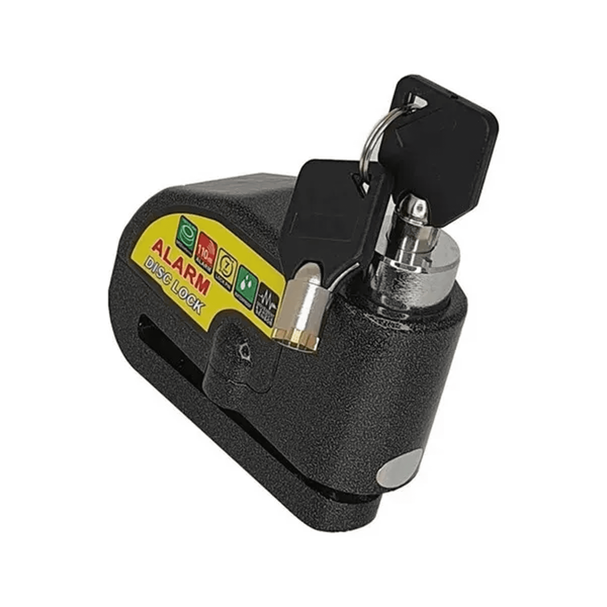 Genérico - Candado Sml Con Alarma Sonora Y Freno De Disco Moto