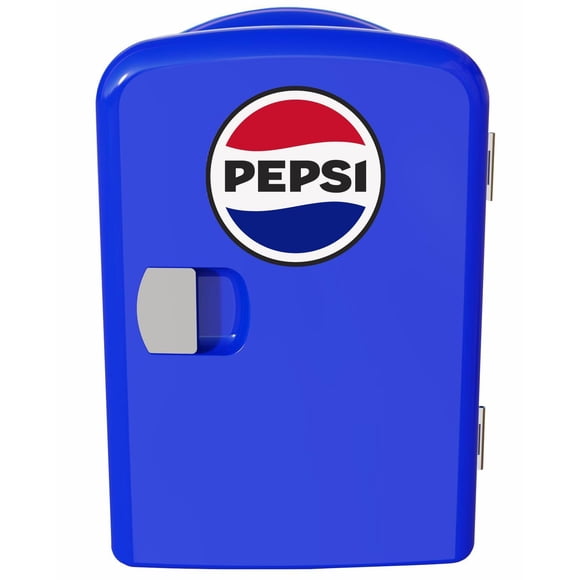 Mininevera CURTIS Pepsi de 6 latas y 4 litros para el hogar y el coche, color azul