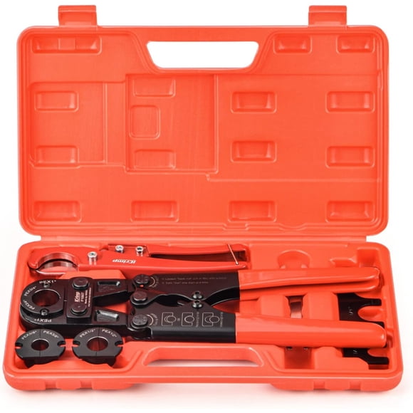 Kit Crimpadora PEX IWISS IWS3801SH 1 3/4 1/2 3/8