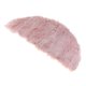 thumbnail image 2 of Alfombrilla De Suelo De Piel De Oveja De Lana Artificial Semiredonda Rosa, 2 of 5
