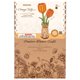 thumbnail image 2 of Flor de Madera Tulipan Naranjo Flor Rolife, 2 of 3