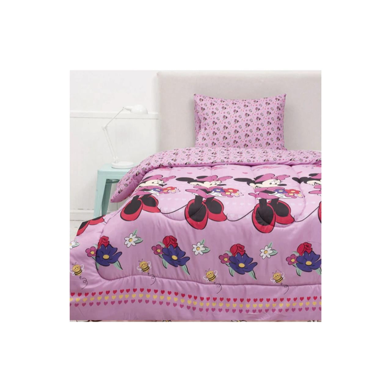 Windsor Canadian - Plumón Reversible Infantil Con Funda 1.5 Plazas Minnie