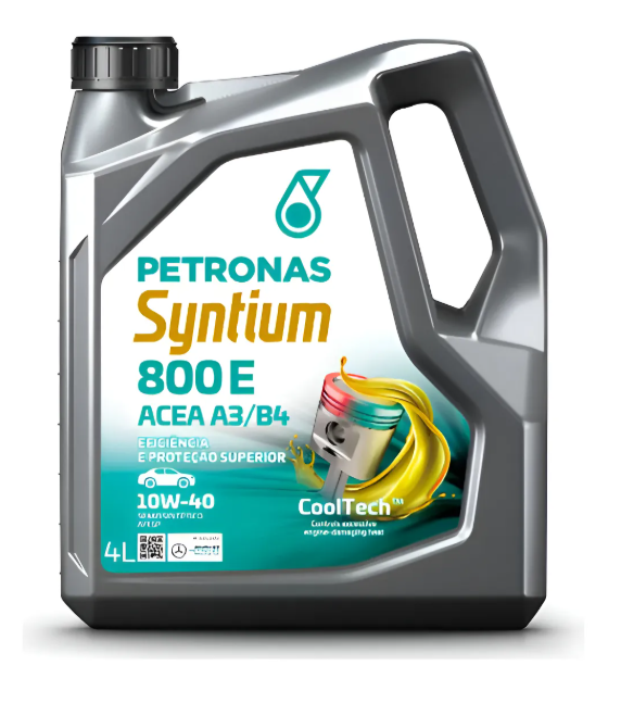 Aceite Motor Petronas 10W40 Syntium 800 E 4 Litros
