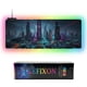 thumbnail image 1 of Tapete para mouse gamer ZEFIXON Cyberpunk Circuit RGB 31.5 x 11.8 in, 1 of 6