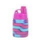 thumbnail image 2 of Botella Agua para Niños Silicona Plegable Arcoiris 500ml Fucsia, 2 of 3