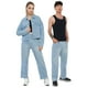 thumbnail image 1 of Jeans Straight Fit Azul Claro x Power Peralta Corona, 1 of 5