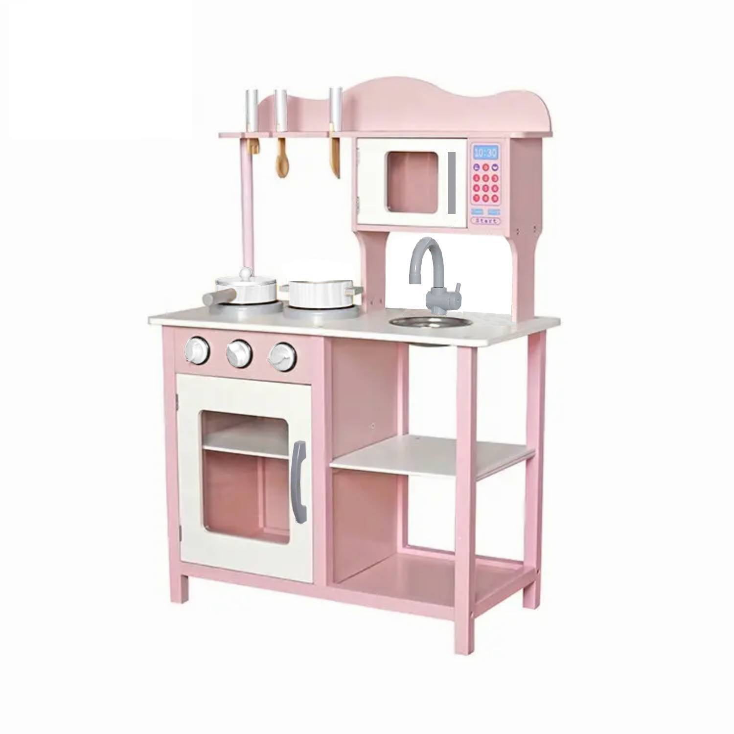Kidscool - Cocina Sofía Rosada +accesorios