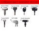 thumbnail image 4 of Juego de llaves para maquinaria pesada hiSpkNix, 31 piezas, universal y duradero, 4 of 6