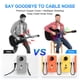 thumbnail image 2 of Paquete de 6 cables Heams Professional para guitarra Heams Professional, 30 cm, color negro, 2 of 7