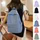 thumbnail image 2 of Fashion Zipper Solid Color Waterproof Backpack Students Casual Large Capacity Schoolbag Girl School Books Stationery Bags, 2 of 3