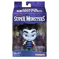 Playskool Heroes Netflix Super Monsters Drac Shadows Figura Coleccionable De 4"" Para Edade