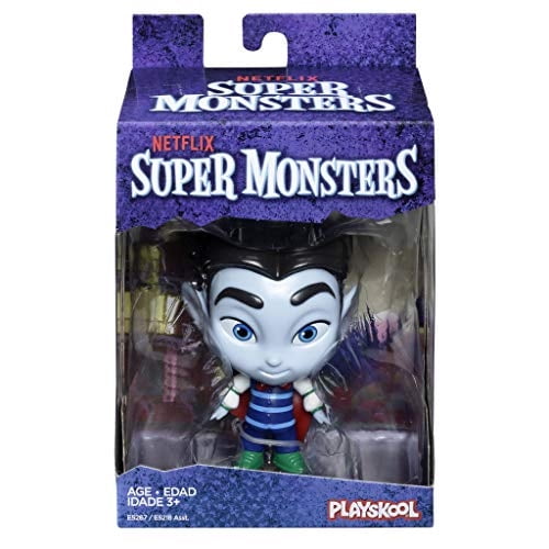 Playskool Heroes Netflix Super Monsters Drac Shadows Figura Coleccionable De 4" Para Edade