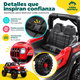 thumbnail image 4 of Auto Eléctrico A Bateria Camioneta 12v Niños Control Usb Rojo, 4 of 8