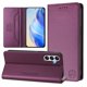 thumbnail image 2 of Funda Billetera con Soporte para Samsung Galaxy A35 5G Bloqueo RFID Plegable Violeta, 2 of 6
