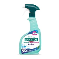 Limpiador Desinfectante Baño Líquido Eucalipto Botella Gatillo 500 Ml Sanytol