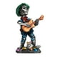 thumbnail image 1 of Divertida Estatua De Esqueleto Coleccionable Resina Calavera Banda Estatuilla Escritorio Decoración Argent Guitarra, 1 of 3