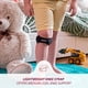 thumbnail image 2 of Correa de rodillera KARM Kids Osgood Schlatter Support negra, 2 of 7