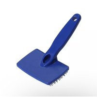 Genérico - Cepillo Celda Plástico Suave Para Mascotas Rasqueta Azul