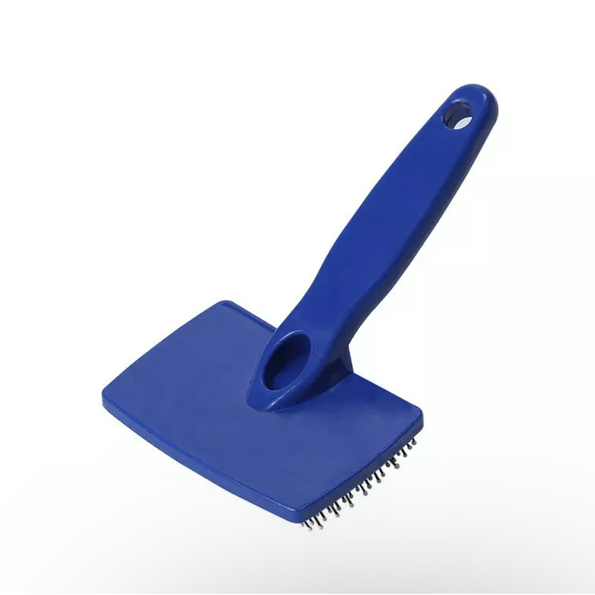 Genérico - Cepillo Celda Plástico Suave Para Mascotas Rasqueta Azul