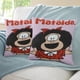 thumbnail image 3 of Mafalda Fundas de almohada de terciopelo con tema, regalos de funda de almohada, decoración para el hogar, cojín de lanzar, regalo de cumpleaños para fans y parejas.50*50cm., 3 of 6