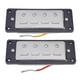 thumbnail image 3 of Conjunto De 2pcs Mini Humbucker Pickups Para 4 Partes De Guitarra De Bajos Eléctricos De Cadena, 3 of 3