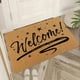 thumbnail image 4 of Alfombra Limpia Pies Felpudo Alfombra De Fibra 60cm*40cm Welcome, 4 of 5
