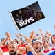 thumbnail image 4 of The Boys Bandera impresa con temática, regalo perfecto para fanáticos, amigos y familiares, y adecuada para actividades al aire libre e interiores, decoraciones de fiesta. 90 cm × 150 cm., 4 of 6