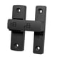 thumbnail image 5 of Pestillo De Puerta De 180 Grados, Cerradura De Perno Para Puertas, Para Jardín, Interior, Exterior, Oficina, Negro, 5 of 5