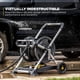 thumbnail image 3 of Carrete para manguera Gorilla Carts 69 m de aluminio resistente al óxido, 3 of 8