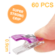 thumbnail image 2 of Anpro 60 piezas clips 27 x 10 mm accesorios de costura accesorios de costura clips de tela 6 colores para costura, clips de acolchado, crochet, desechables, 2 of 7